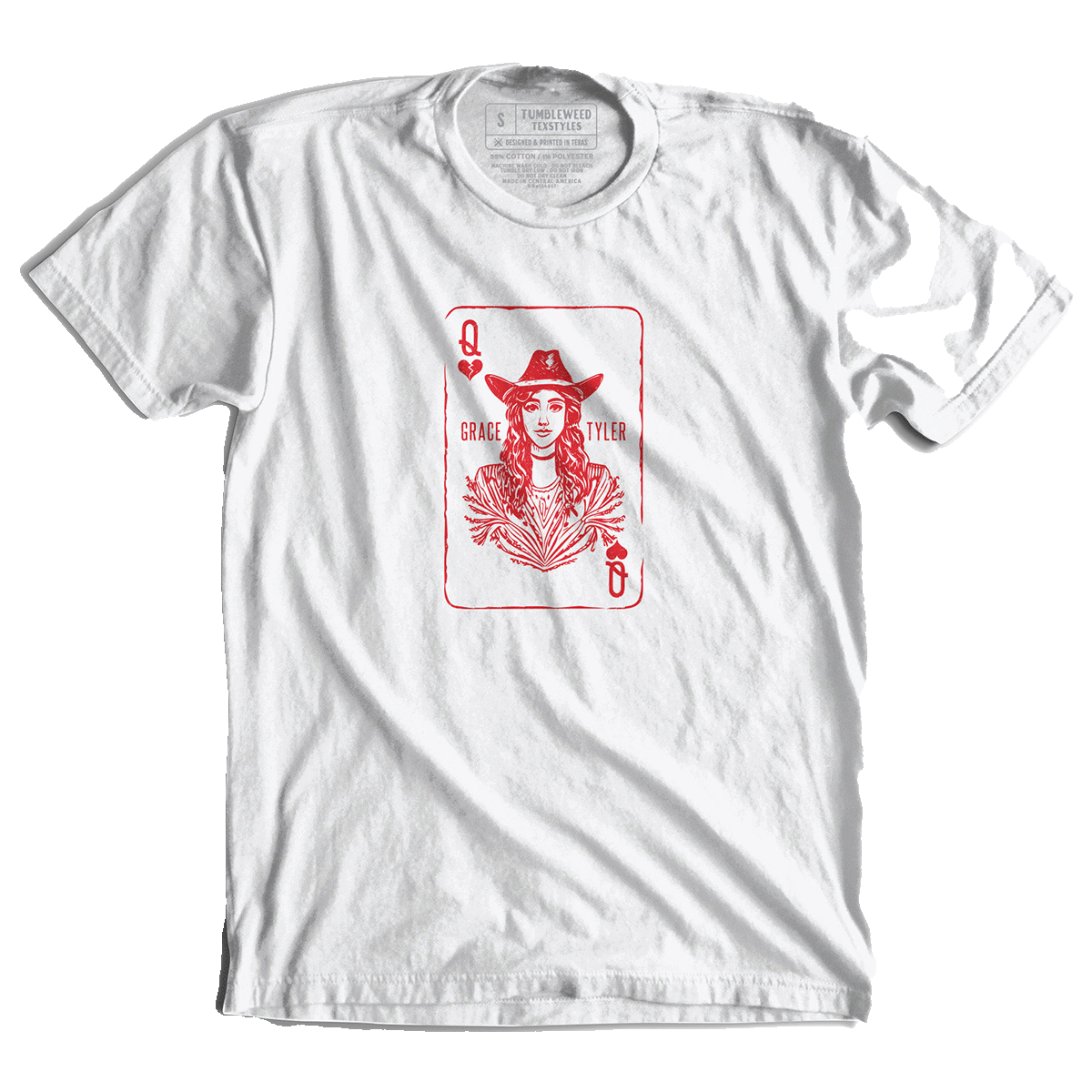 Queen of Hearts tee - Main Image